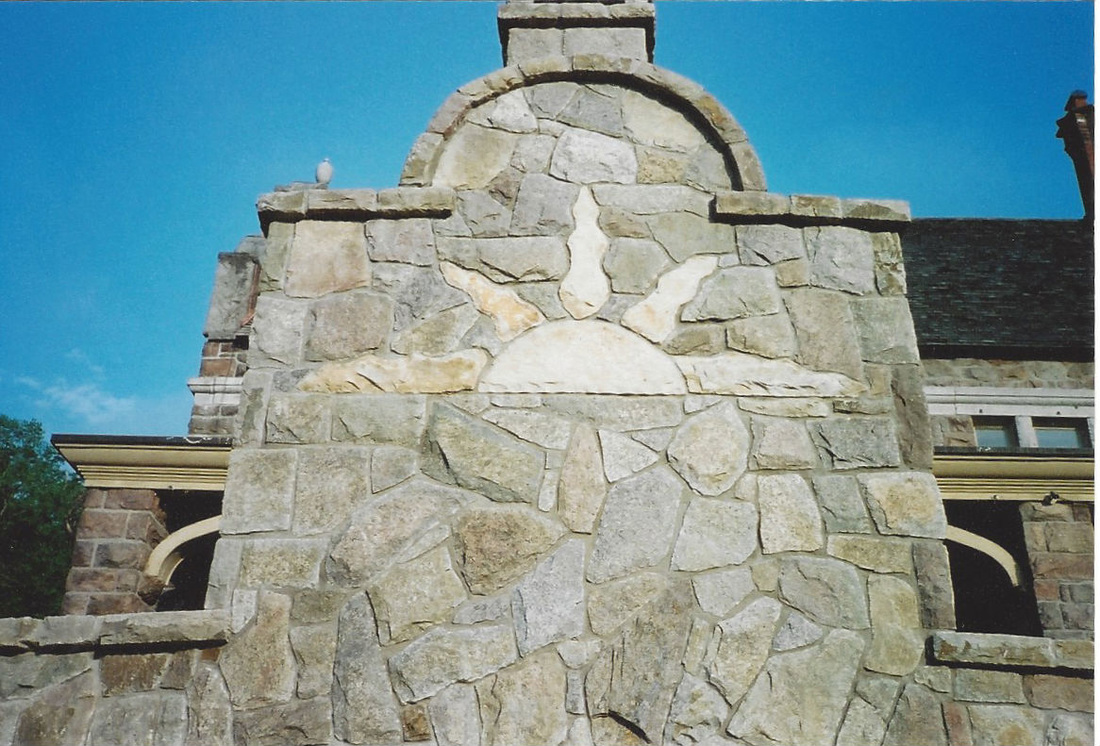 starburst stone chimney